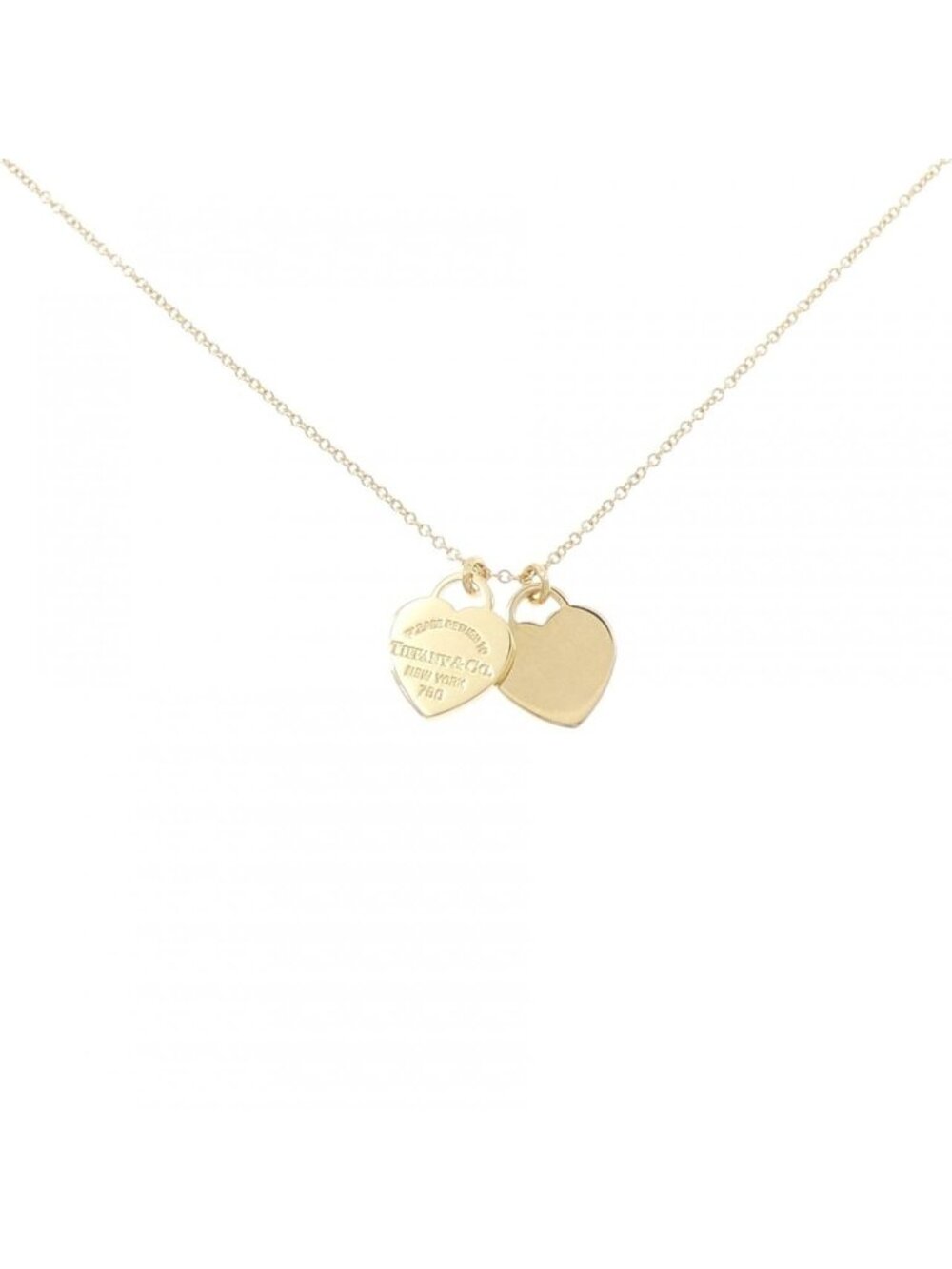 Tiffany & Co Return to Tiffany Double Heart Necklace